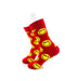 cooldesocks smiley love quarter socks left view image