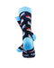 cooldesocks sneakers blue crew socks rear view image