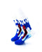 cooldesocks snow surfing crew socks left view image