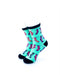 cooldesocks socks green quarter socks front view image