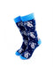 cooldesocks space astronaut crew socks front view image