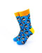 cooldesocks squirrel print crew socks front view image