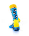 cooldesocks squirrel print crew socks rear view image