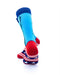 cooldesocks star spangled lady liberty crew socks rear view image