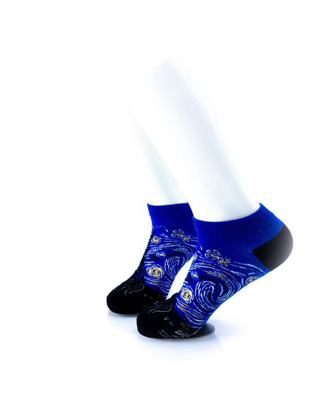 cooldesocks starry night ankle socks left view image
