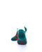 cooldesocks strawberries in green liner socks rear view image