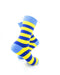 cooldesocks striped blue yellow crew socks right view image_ba95f7a7 62c1 4928 8006 fa244e19bb34
