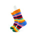 cooldesocks striped neo colorful crew socks left view image