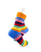 cooldesocks striped neo colorful crew socks right view image