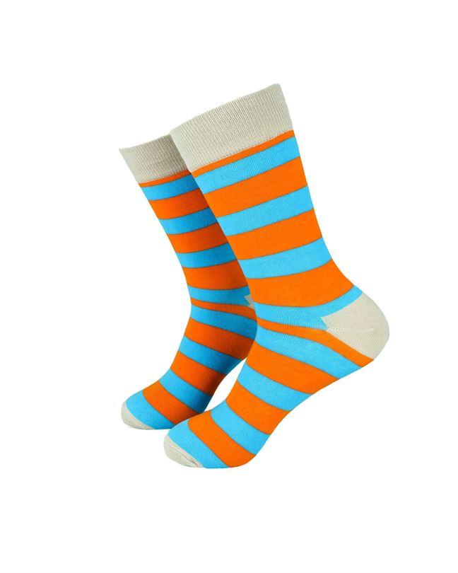 Striped (Orange Blue)