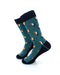 cooldesocks striped small hornbill crew socks left view image