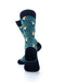 cooldesocks striped small hornbill crew socks rear view image
