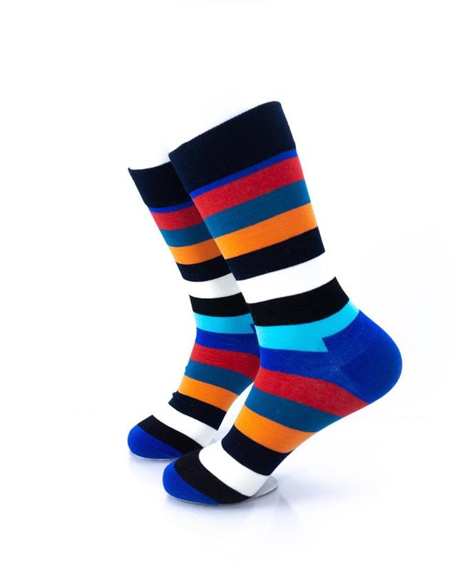 cooldesocks striped_new edition_ crew socks left view image