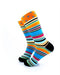 cooldesocks stripped psychedelic crew socks left view image