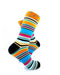 cooldesocks stripped psychedelic crew socks right view image