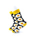 cooldesocks sunny side up crew socks left view image