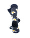 cooldesocks sunny side up grey crew socks rear view image