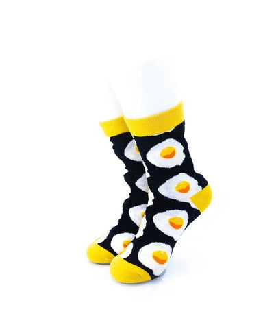 cooldesocks sunny side up quarter socks front view image