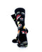 cooldesocks sushi black crew socks rear view image
