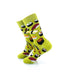 cooldesocks sushi green crew socks left view image