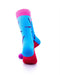 cooldesocks swallow love crew socks rear view image