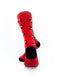 cooldesocks swallow print crew socks rear view image