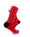 cooldesocks swallow print crew socks right view image