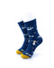 cooldesocks swimming pond crew socks front view image
