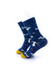 cooldesocks swimming pond crew socks left view image