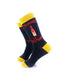 cooldesocks tapatio hot sauce crew socks left view image