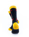 cooldesocks tapatio hot sauce crew socks rear view image