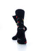 cooldesocks teacher stationary crew socks rear view image