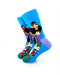 cooldesocks the beatles pepperland crew socks left view image