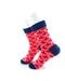 cooldesocks thumbs up quarter socks left view image