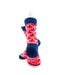 cooldesocks thumbs up quarter socks rear view image