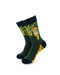cooldesocks tiger forest crew socks front view image