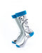 cooldesocks time piece gray crew socks front view image