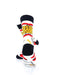 cooldesocks tomato corn crew socks rear view image