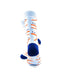 cooldesocks tooth monster crew socks rear view image