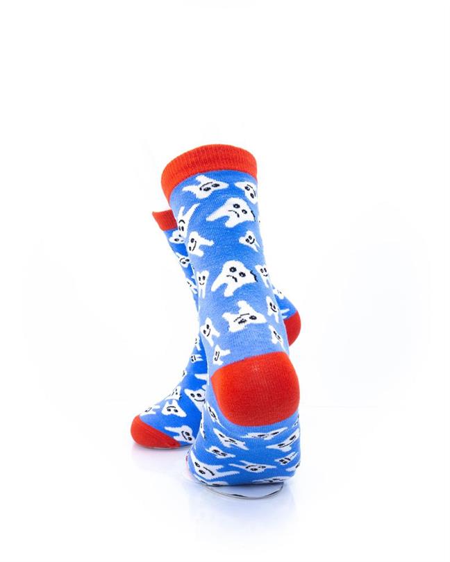 cooldesocks tooth quarter socks rear view image