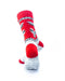 cooldesocks tribal butterfly crew socks rear view image