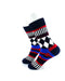 cooldesocks tribal checkered quarter socks left view image