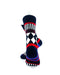 cooldesocks tribal checkered quarter socks rear view image