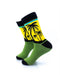 cooldesocks tropical lagoon crew socks left view image