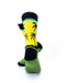 cooldesocks tropical lagoon crew socks rear view image