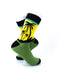 cooldesocks tropical lagoon crew socks right view image