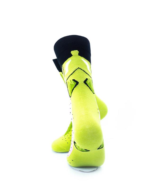cooldesocks trout bite crew socks rear view image