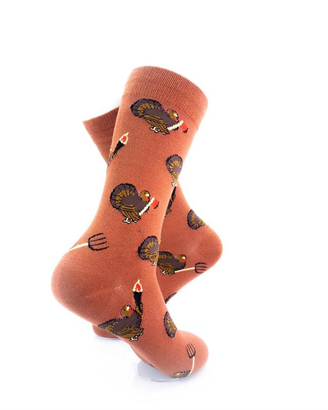 cooldesocks turkey riot crew socks right view image