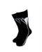 cooldesocks tuxedo print crew socks front view image