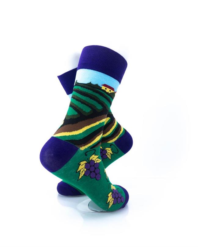 cooldesocks vineyard crew socks right view image
